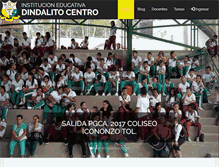 Tablet Screenshot of dindalitocentro.colegiosonline.com