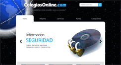 Desktop Screenshot of policarpa.colegiosonline.com